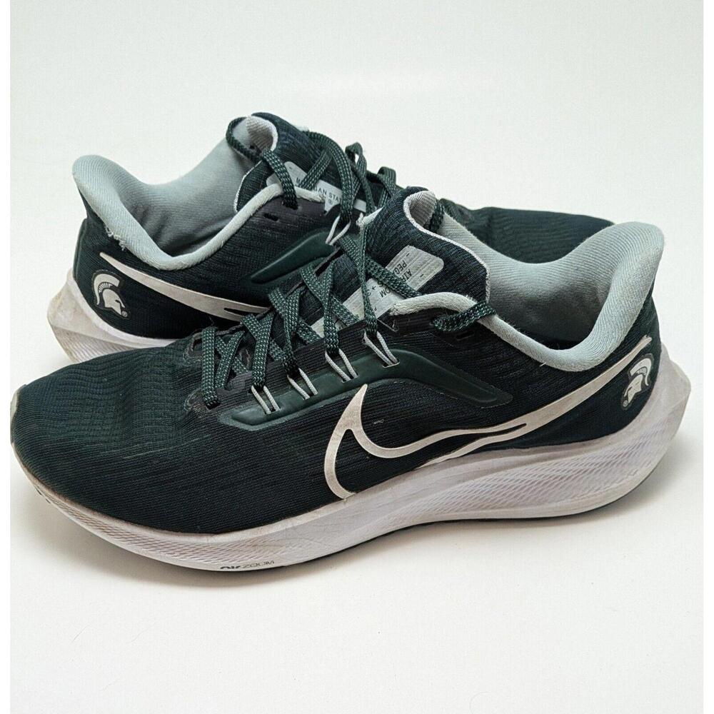 Mens Nike Air Zoom Pegasus 39 Michigan State Green Shoes DR1965-300 Size 8